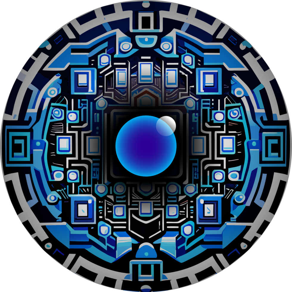 Modern Technology Cybersecurity Icon Crop-out png