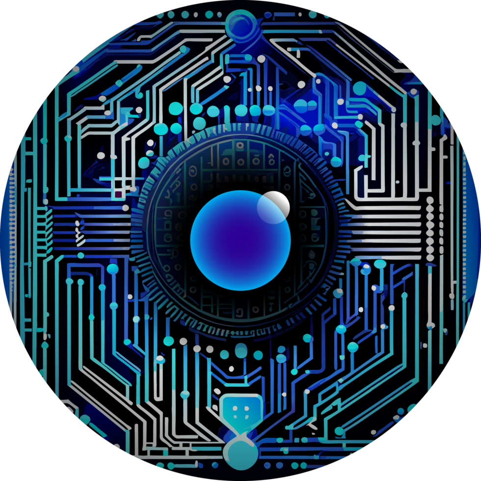 Modern Technology Cybersecurity Icon Crop-out png