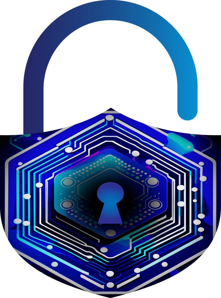 Modern Technology Cybersecurity Icon Crop-out png