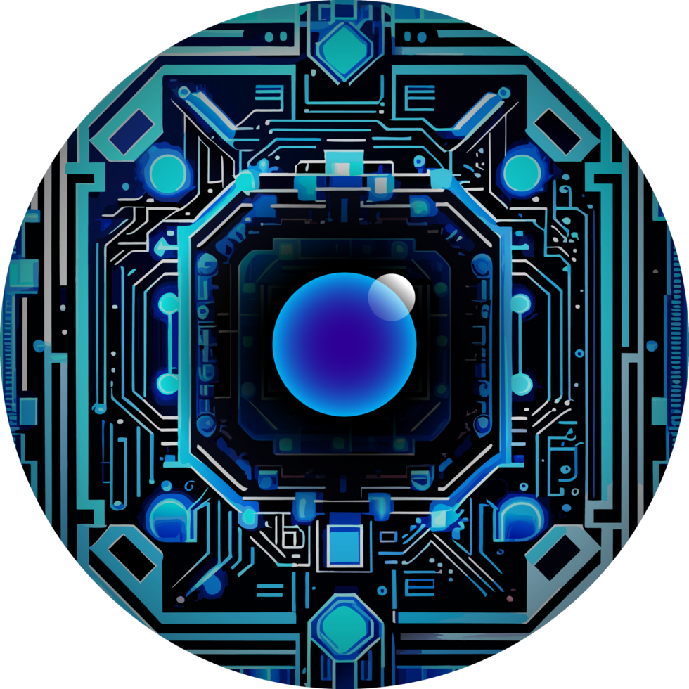 Modern Technology Cybersecurity Icon Crop-out png