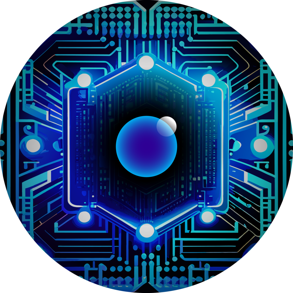Modern Technology Cybersecurity Icon Crop-out png