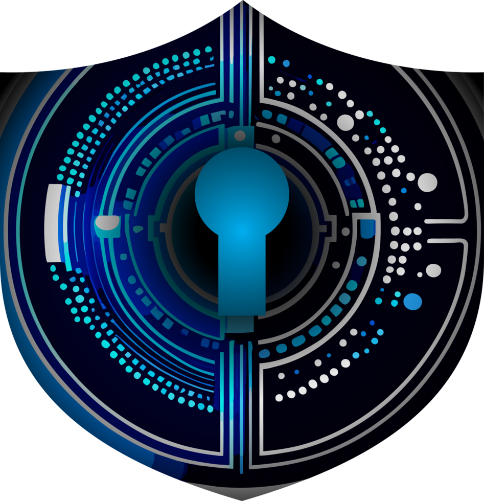 Modern Technology Cybersecurity Icon Crop-out png