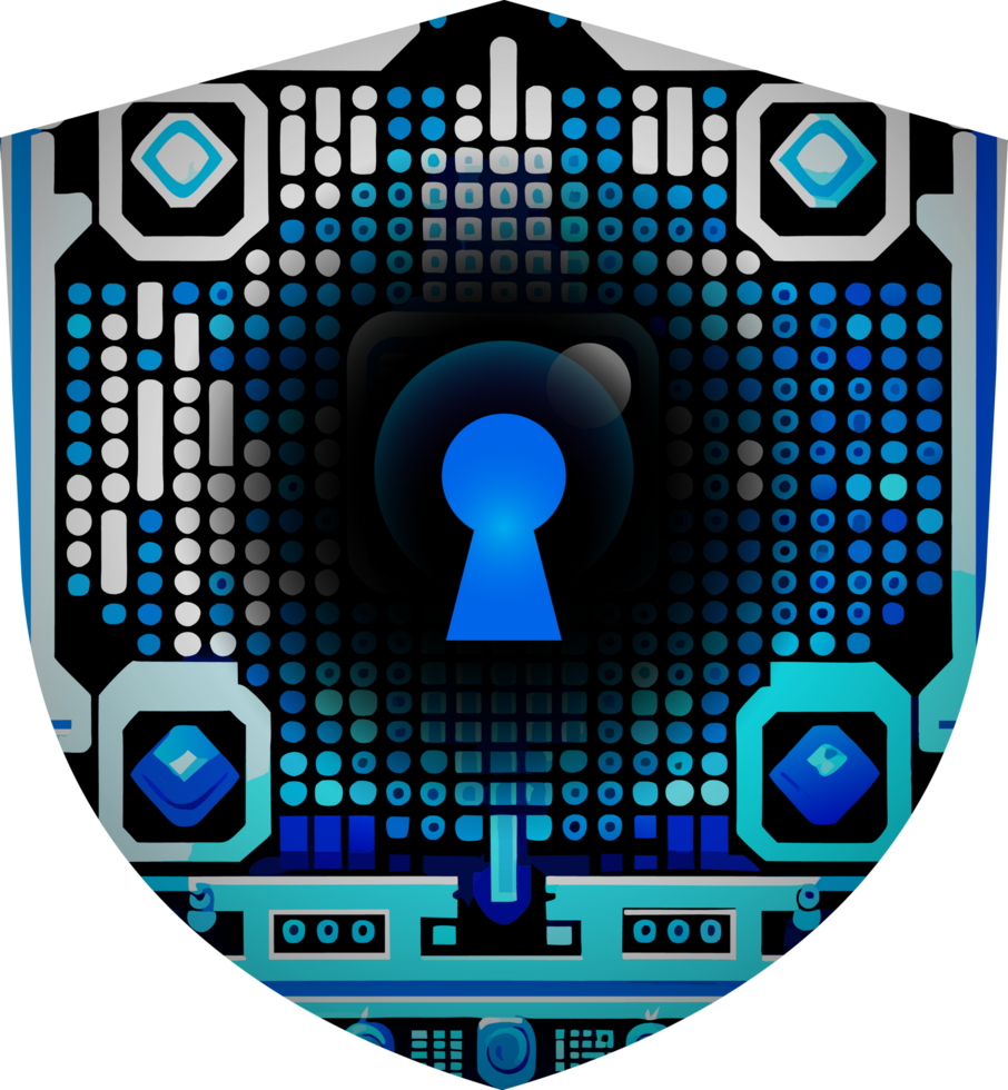 Modern Technology Cybersecurity Icon Crop-out png