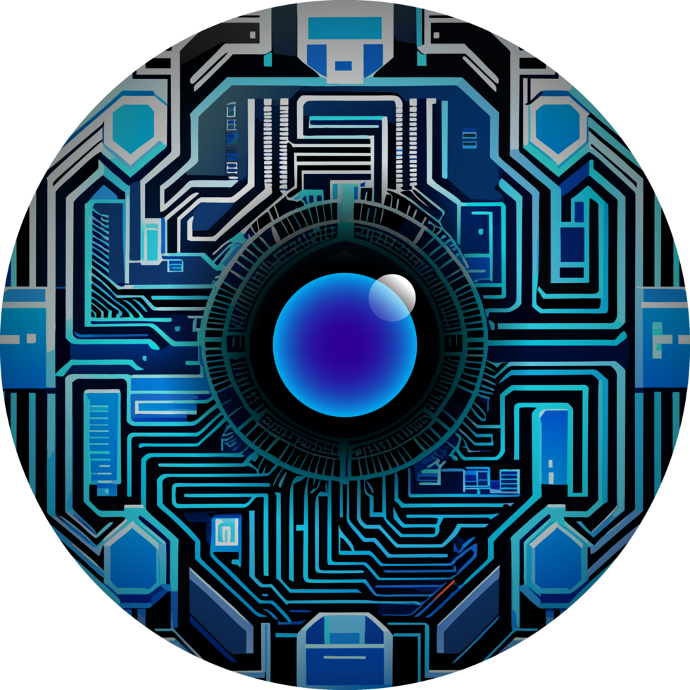 Modern Technology Cybersecurity Icon Crop-out png