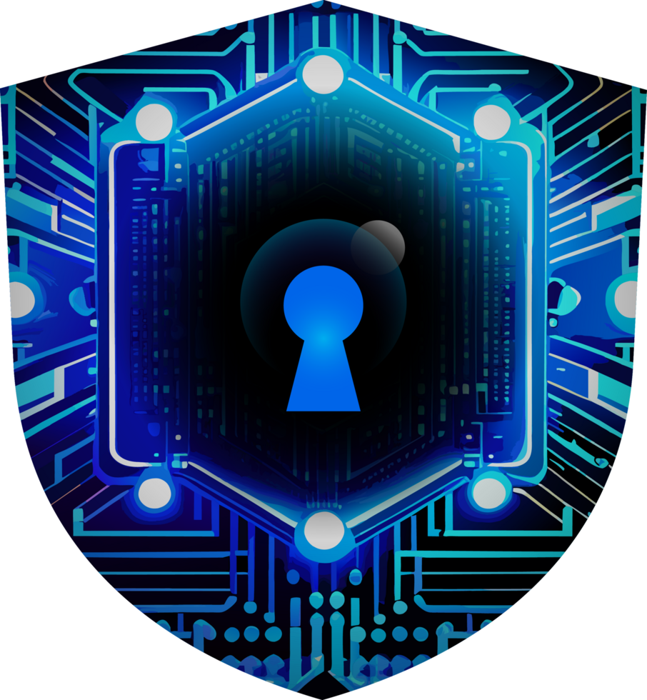 Modern Technology Cybersecurity Icon Crop-out png