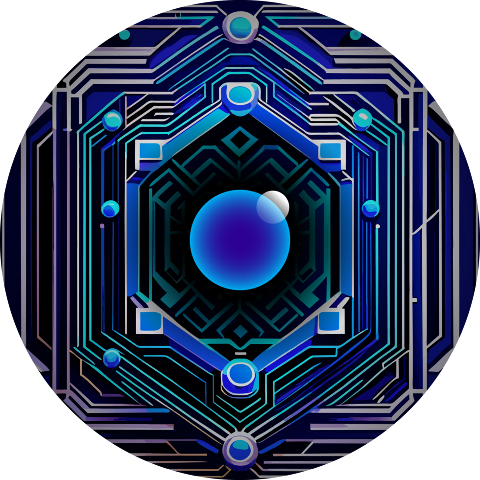 Modern Technology Cybersecurity Icon Crop-out png