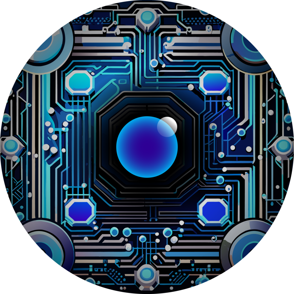 Modern Technology Cybersecurity Icon Crop-out png