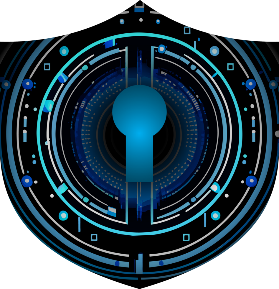 Modern Technology Cybersecurity Icon Crop-out png