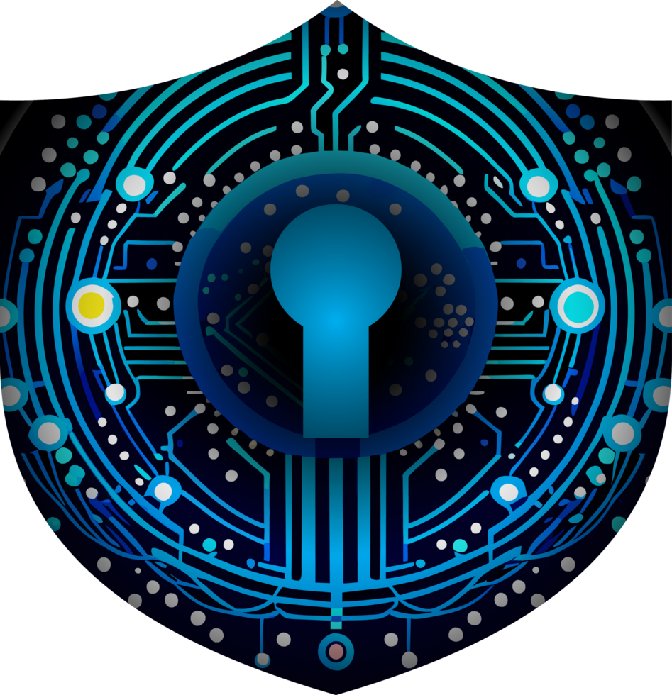 Modern Technology Cybersecurity Icon Crop-out png