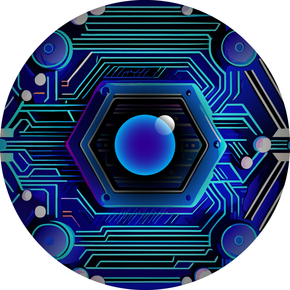 Modern Technology Cybersecurity Icon Crop-out png