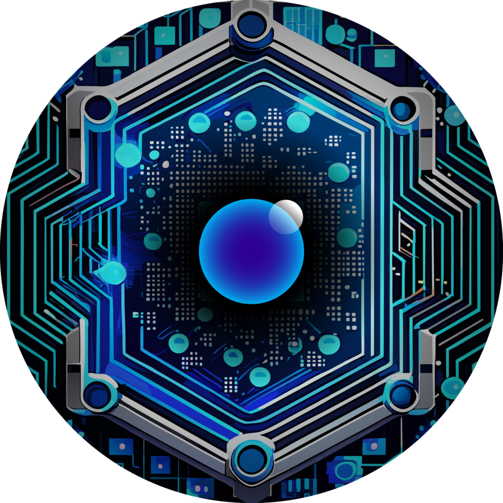 Modern Technology Cybersecurity Icon Crop-out png
