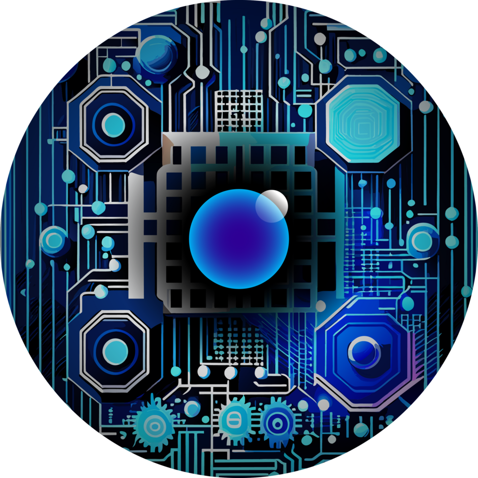 Modern Technology Cybersecurity Icon Crop-out png