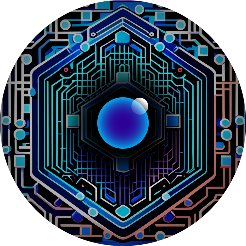 Modern Technology Cybersecurity Icon Crop-out png