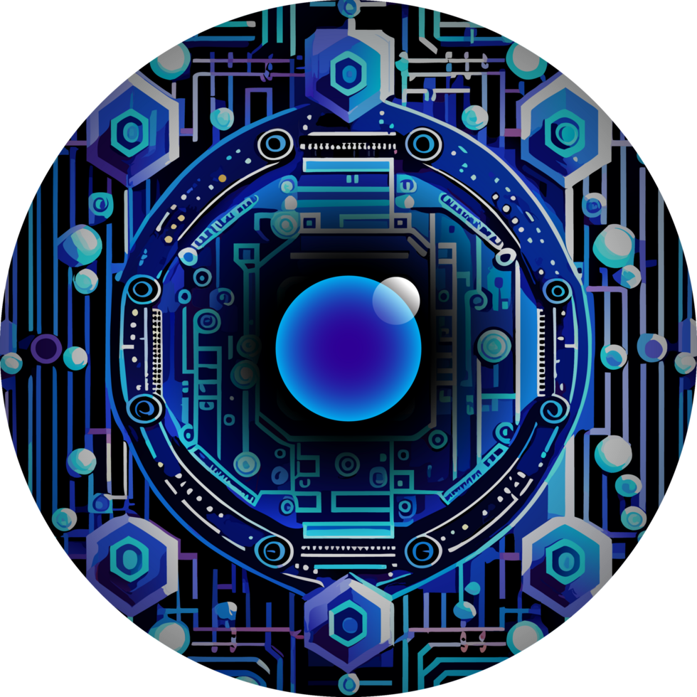 Modern Technology Cybersecurity Icon Crop-out png