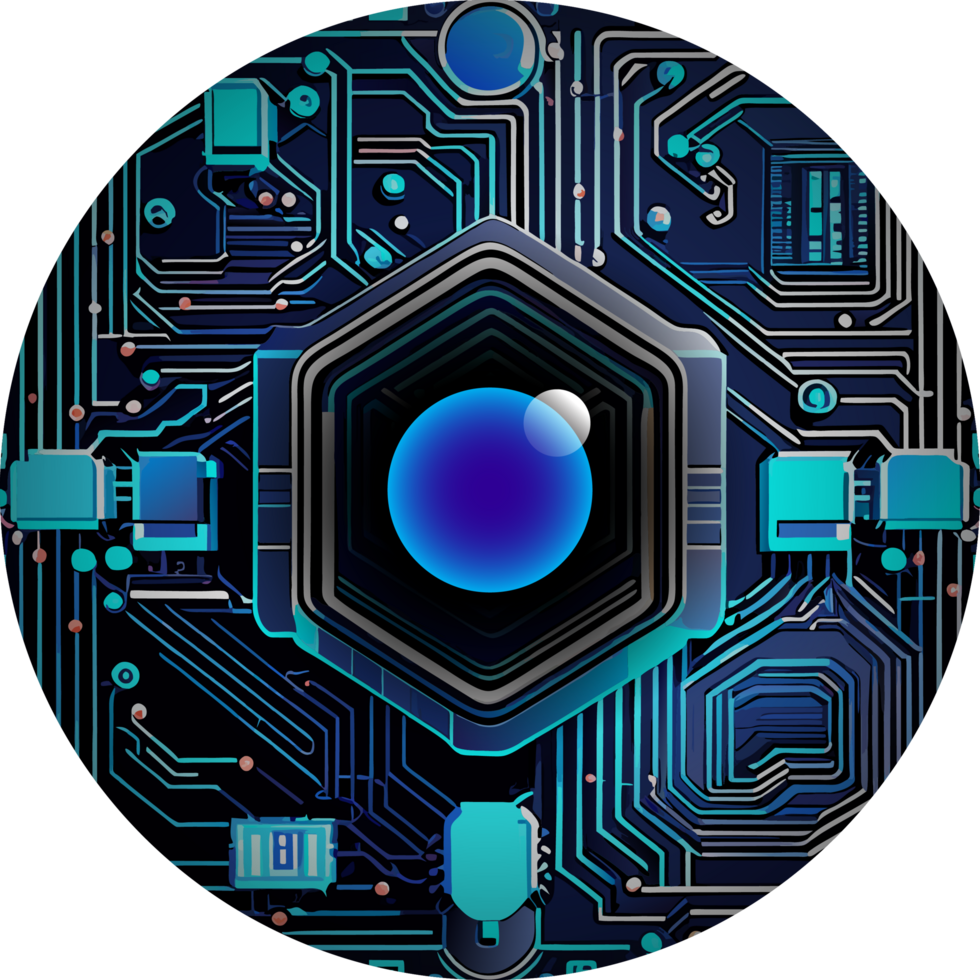 Modern Technology Cybersecurity Icon Crop-out png