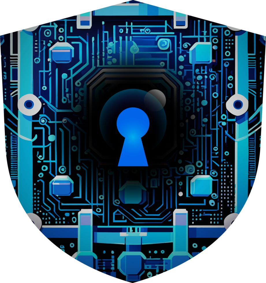 Modern Technology Cybersecurity Icon Crop-out png