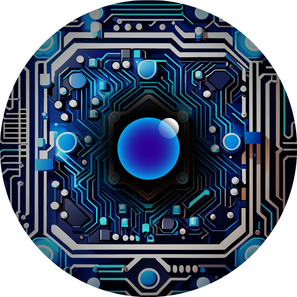 Modern Technology Cybersecurity Icon Crop-out png