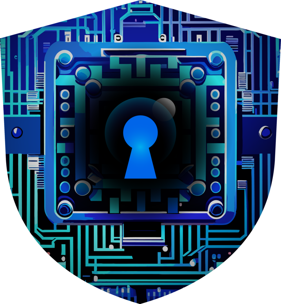 Modern Technology Cybersecurity Icon Crop-out png