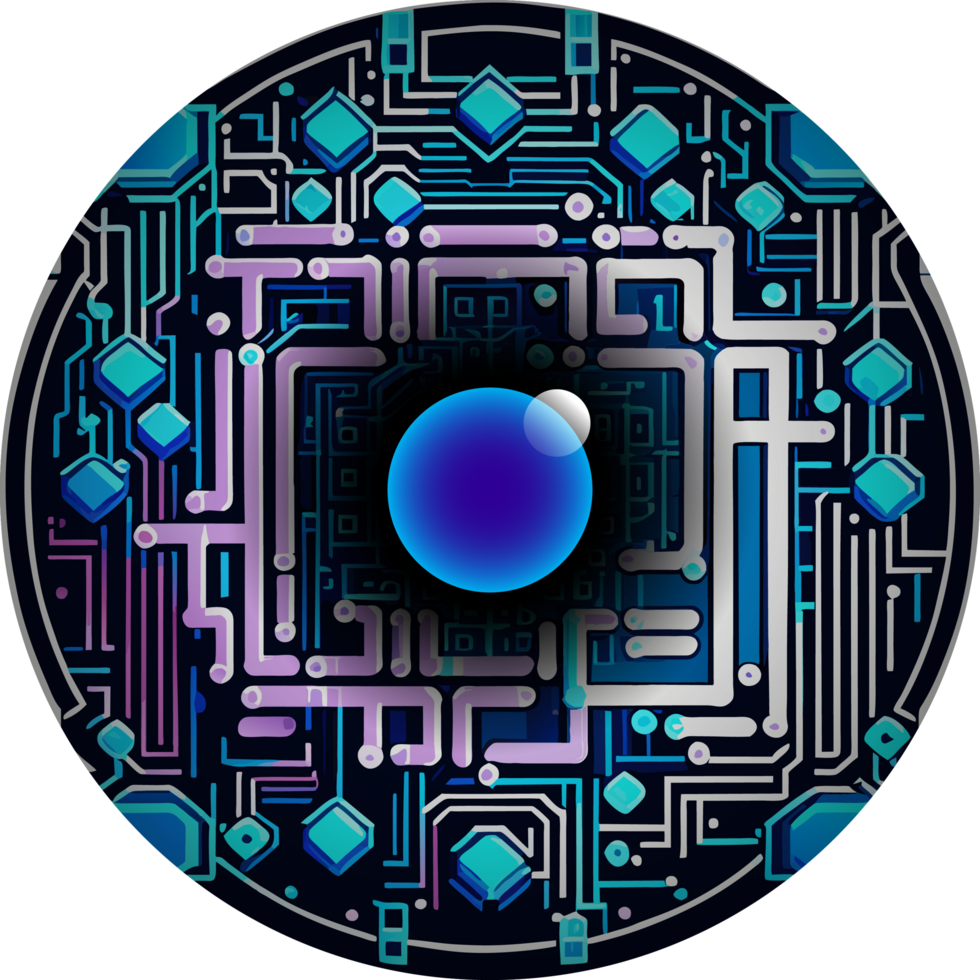 Modern Technology Cybersecurity Icon Crop-out png