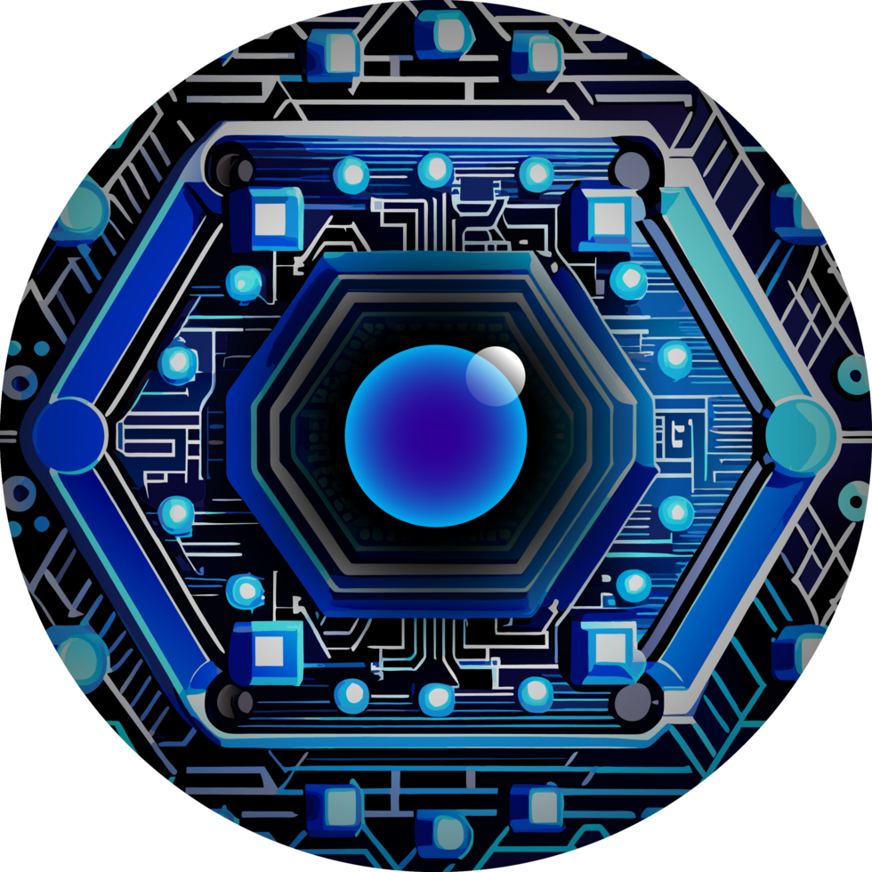 Modern Technology Cybersecurity Icon Crop-out png