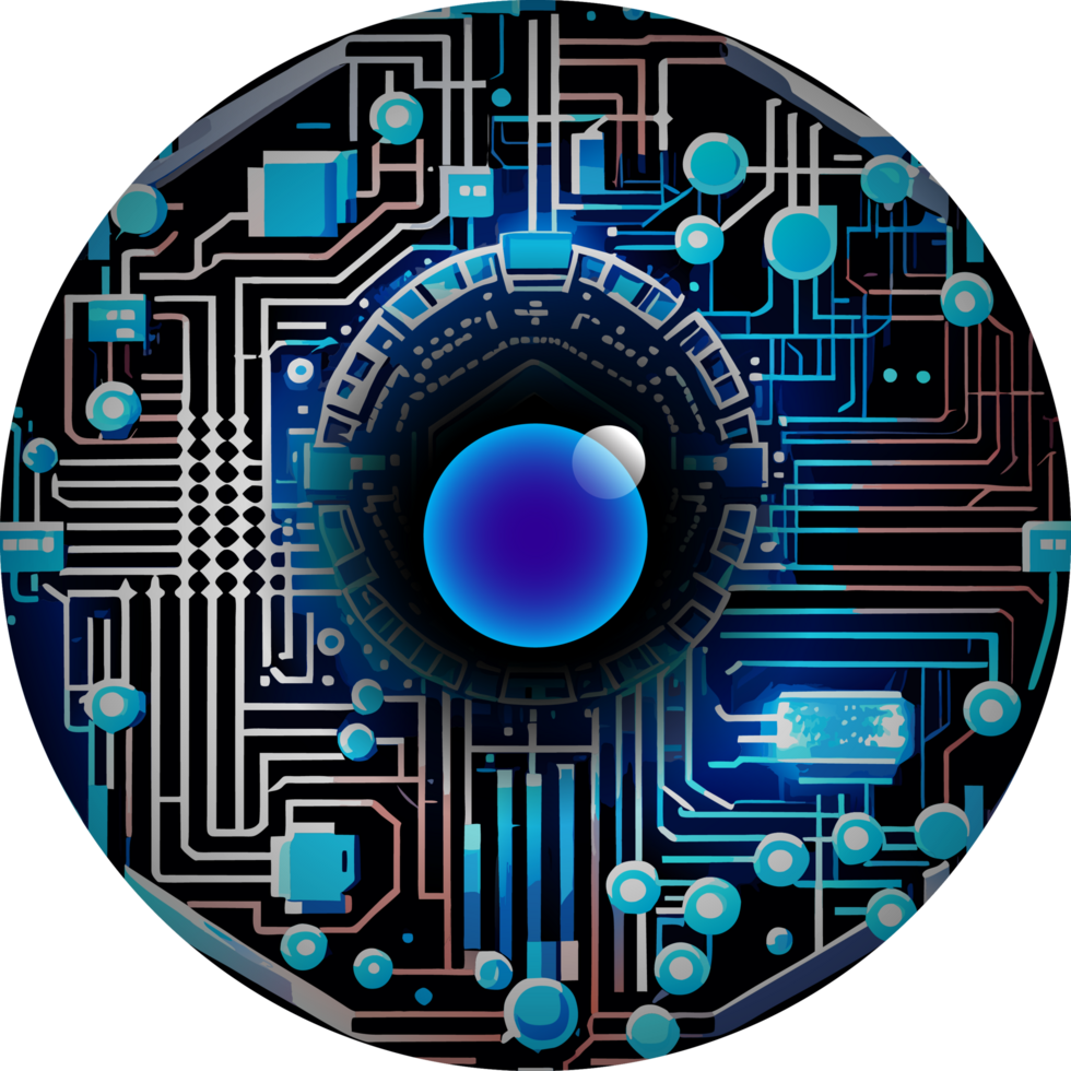 Modern Technology Cybersecurity Icon Crop-out png