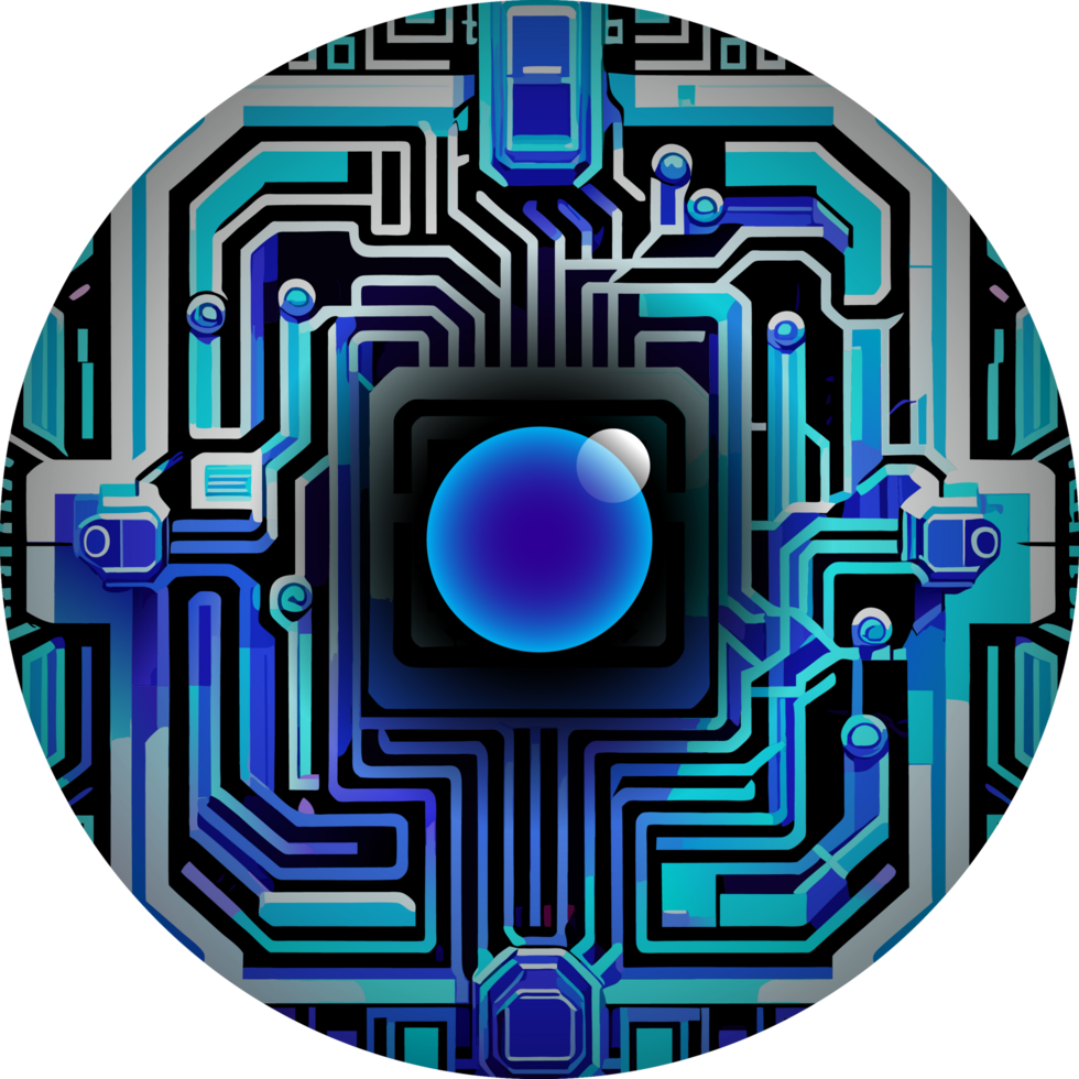 Modern Technology Cybersecurity Icon Crop-out png