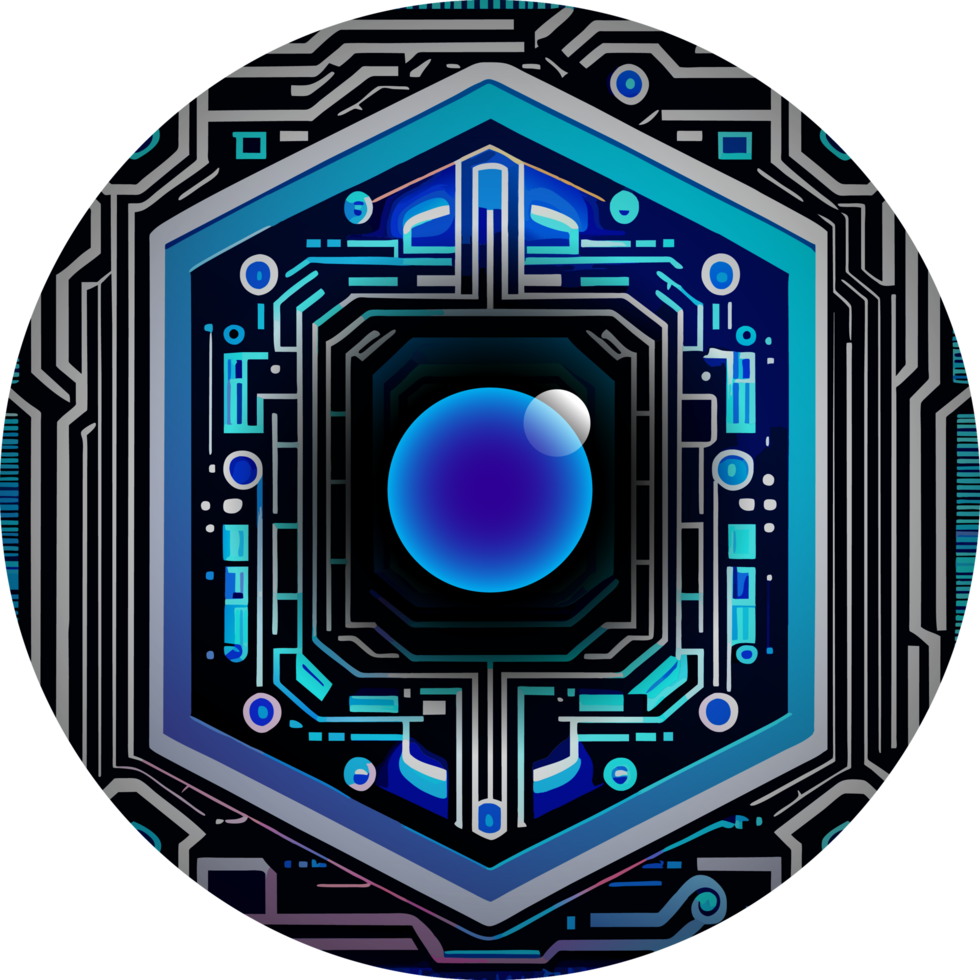 Modern Technology Cybersecurity Icon Crop-out png