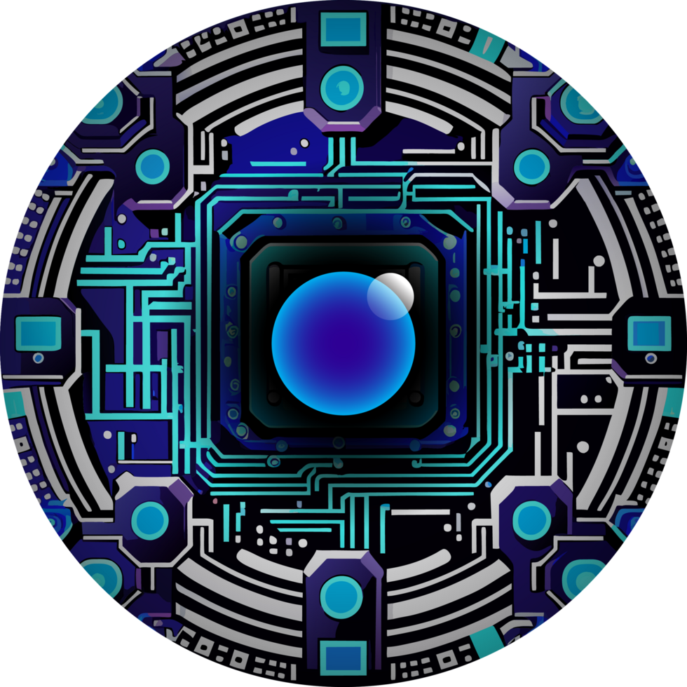 Modern Technology Cybersecurity Icon Crop-out png