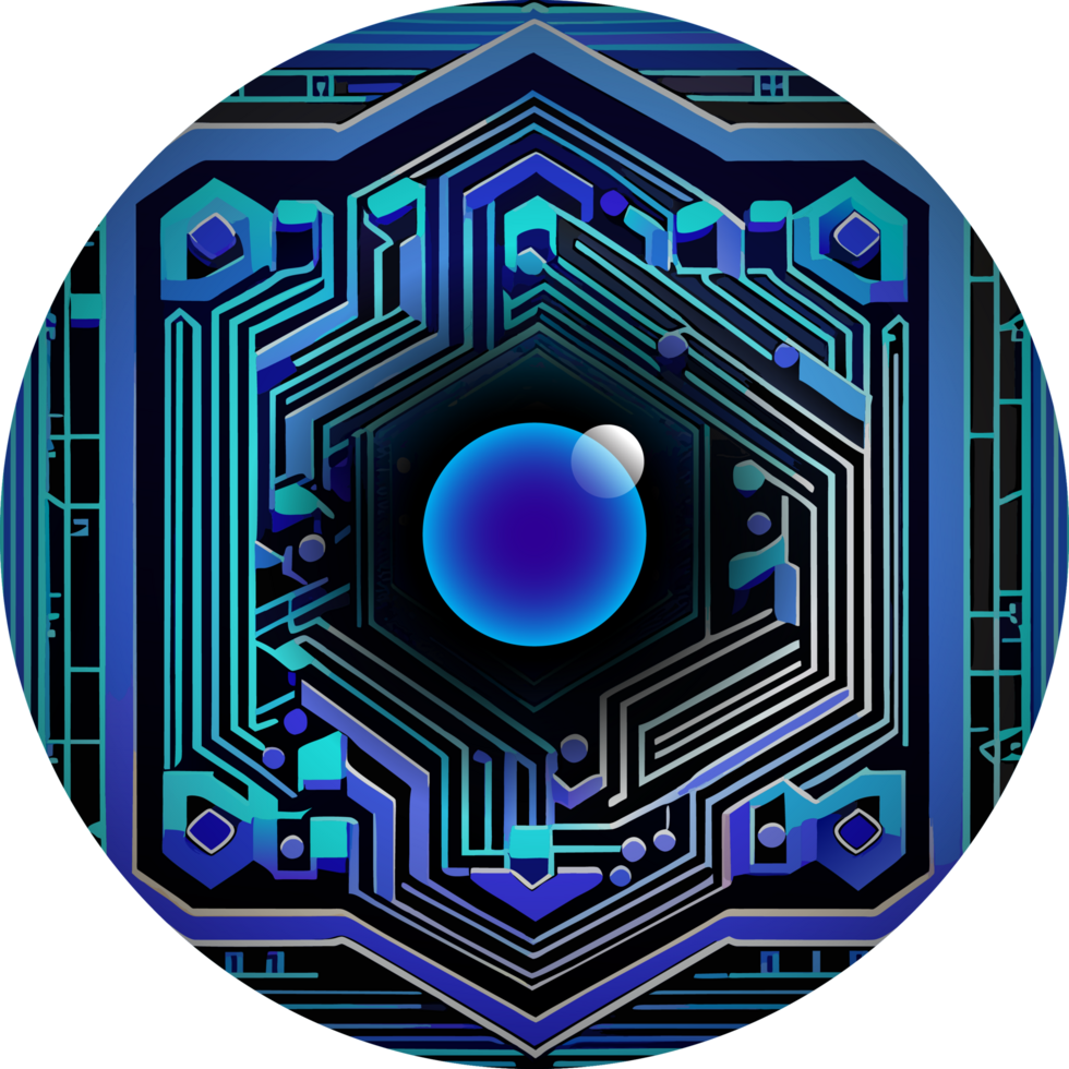 Modern Technology Cybersecurity Icon Crop-out png