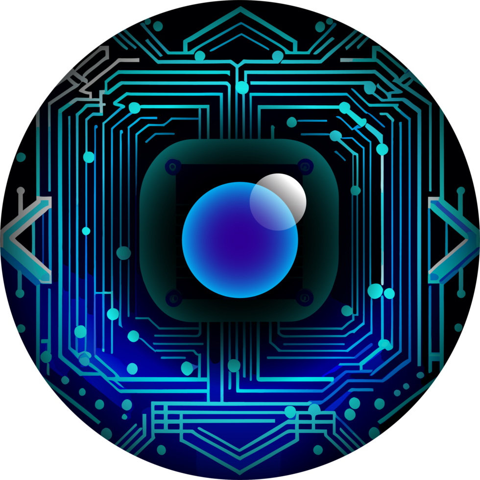 Modern Technology Cybersecurity Icon Crop-out png