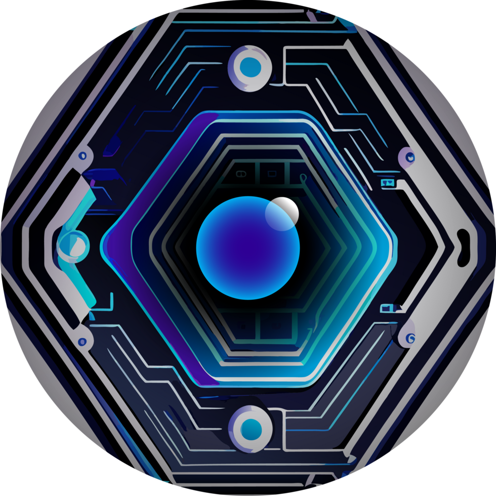 Modern Technology Cybersecurity Icon Crop-out png