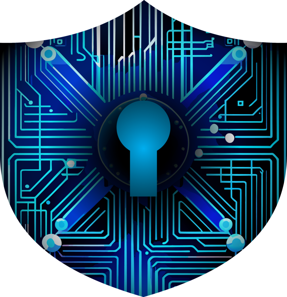 Modern Technology Cybersecurity Icon Crop-out png