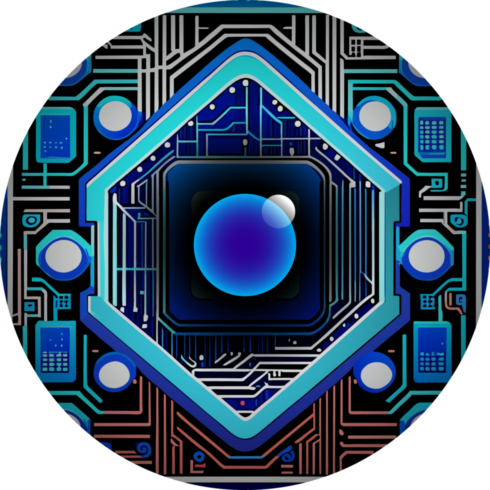 Modern Technology Cybersecurity Icon Crop-out png