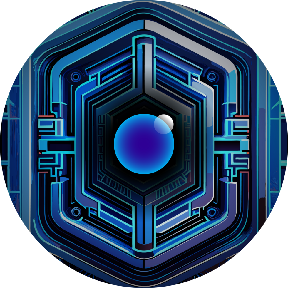 Modern Technology Cybersecurity Icon Crop-out png