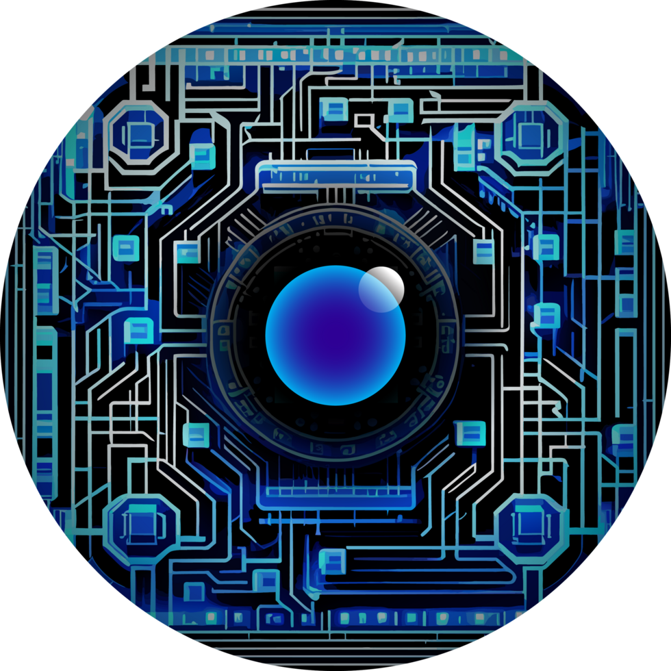 Modern Technology Cybersecurity Icon Crop-out png
