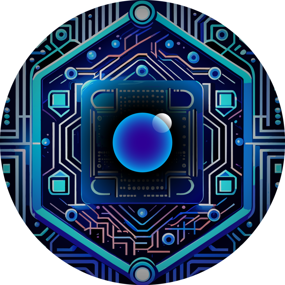 Modern Technology Cybersecurity Icon Crop-out png