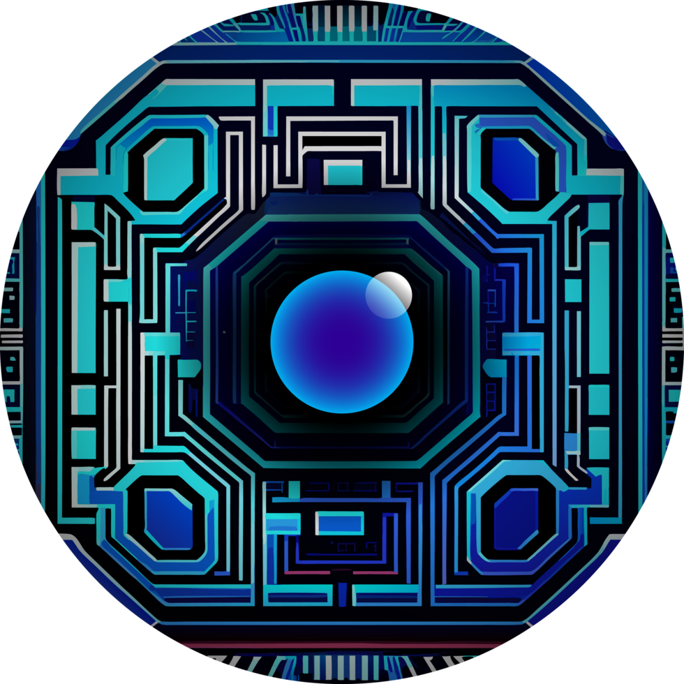 Modern Technology Cybersecurity Icon Crop-out png