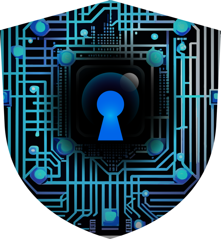 Modern Technology Cybersecurity Icon Crop-out png