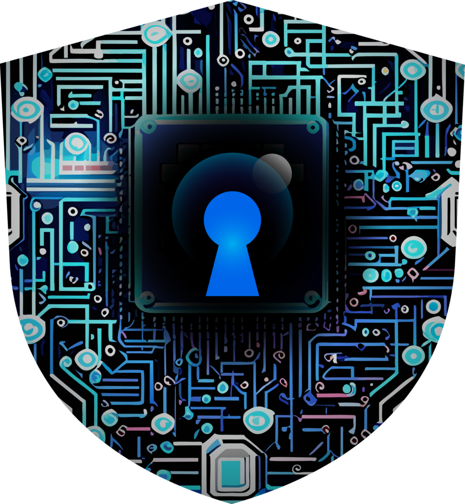 Modern Technology Cybersecurity Icon Crop-out png