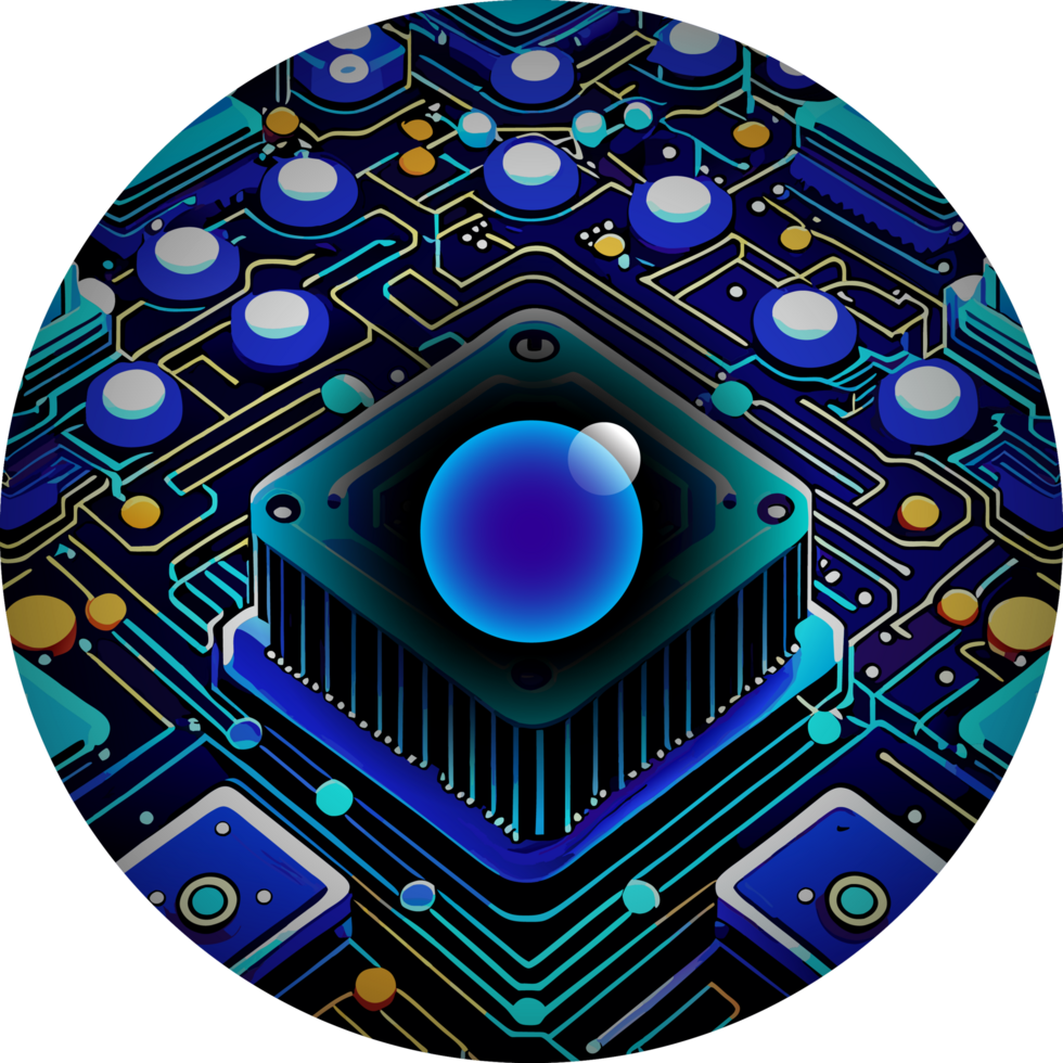 Modern Technology Cybersecurity Icon Crop-out png
