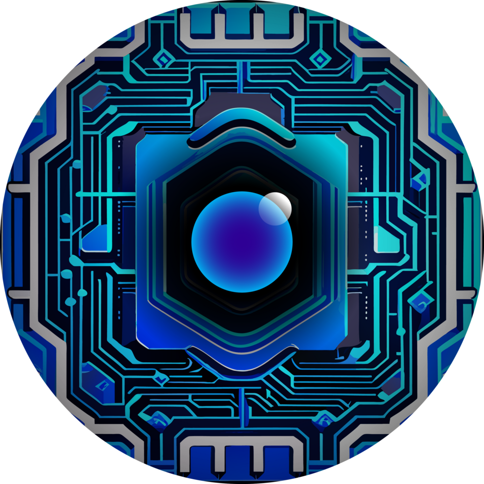 Modern Technology Cybersecurity Icon Crop-out png