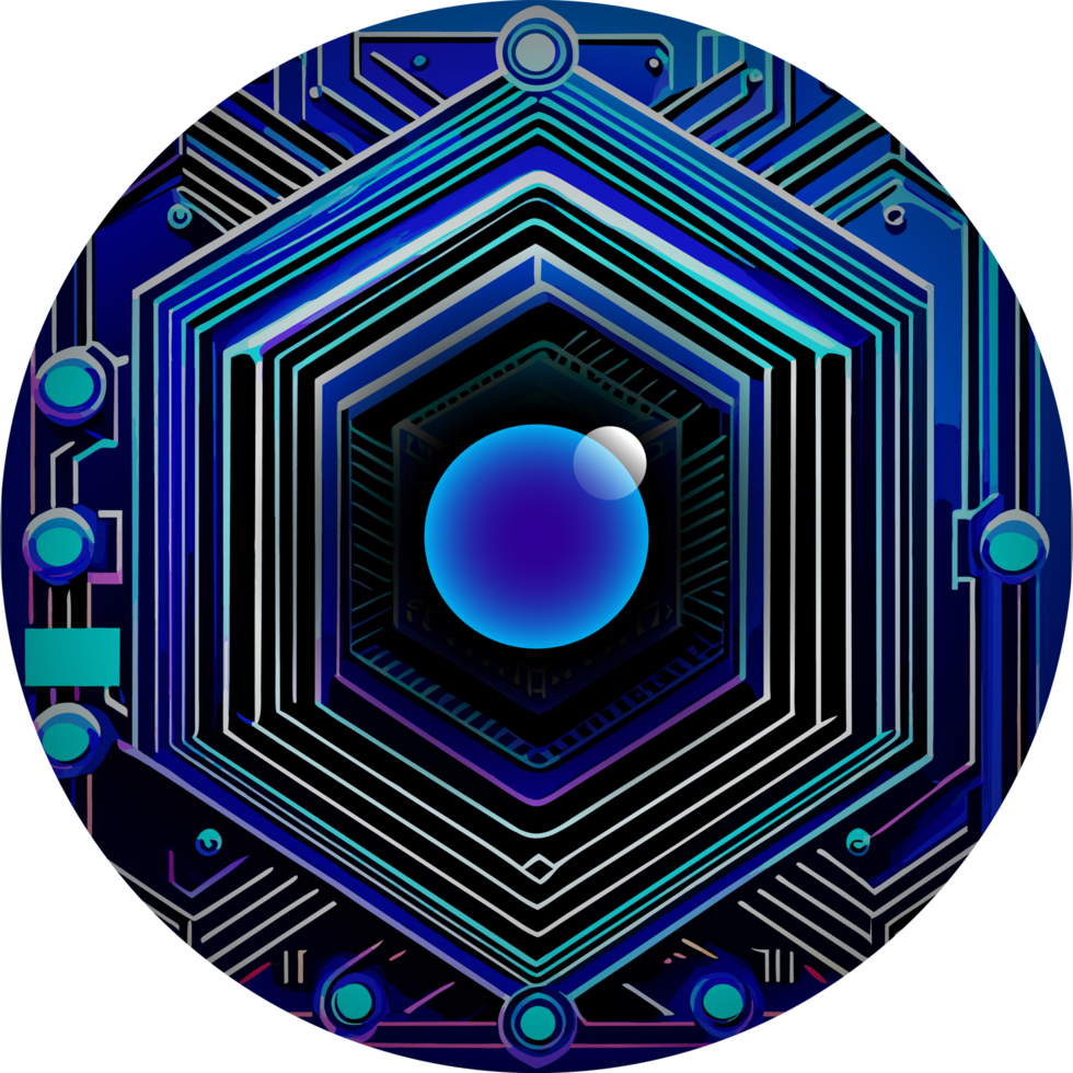 Modern Technology Cybersecurity Icon Crop-out png