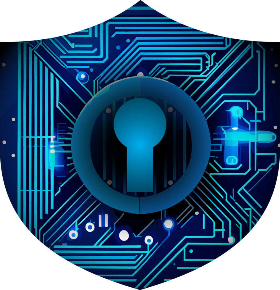 Modern Technology Cybersecurity Icon Crop-out png