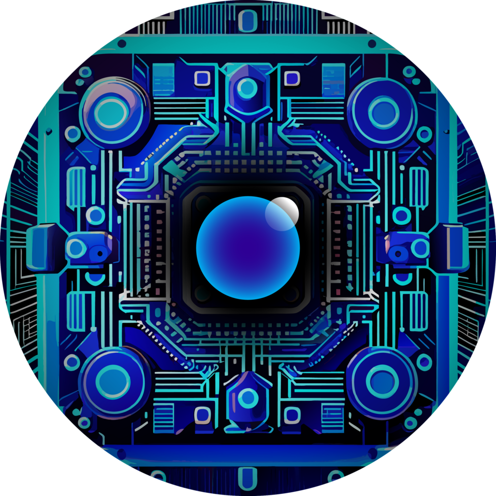 Modern Technology Cybersecurity Icon Crop-out png