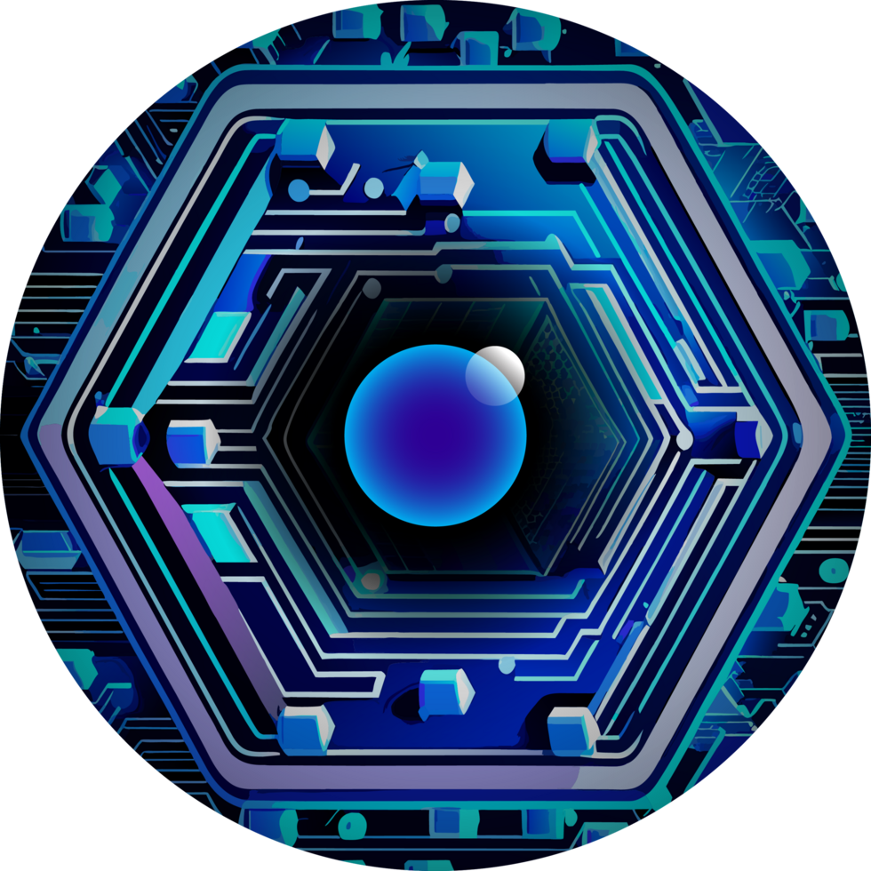 Modern Technology Cybersecurity Icon Crop-out png