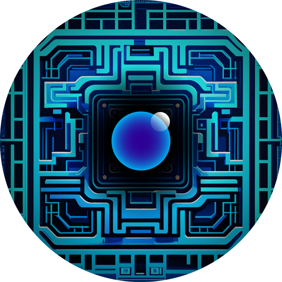 Modern Technology Cybersecurity Icon Crop-out png
