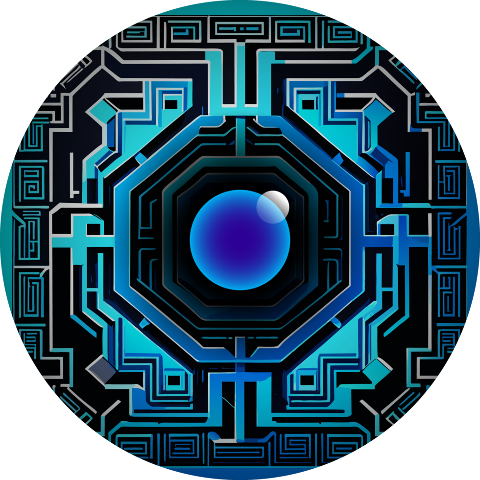 Modern Technology Cybersecurity Icon Crop-out png