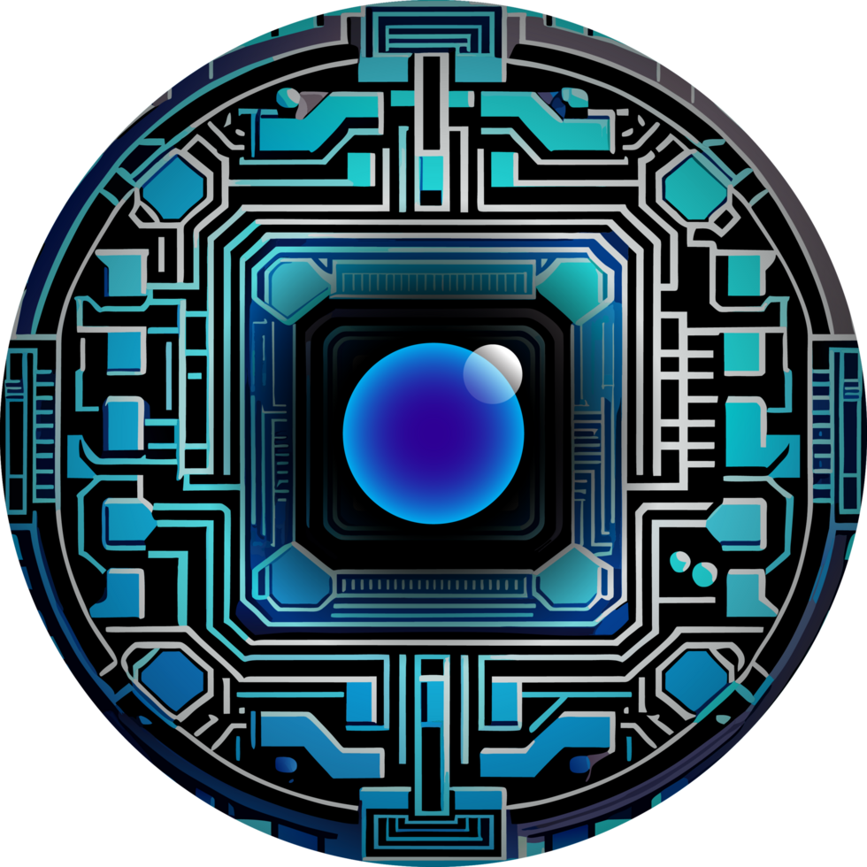 Modern Technology Cybersecurity Icon Crop-out png