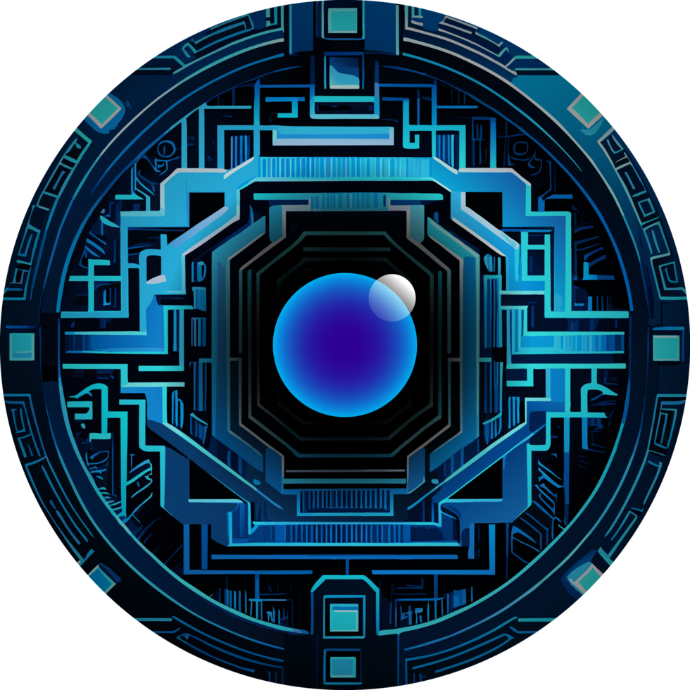 Modern Technology Cybersecurity Icon Crop-out png