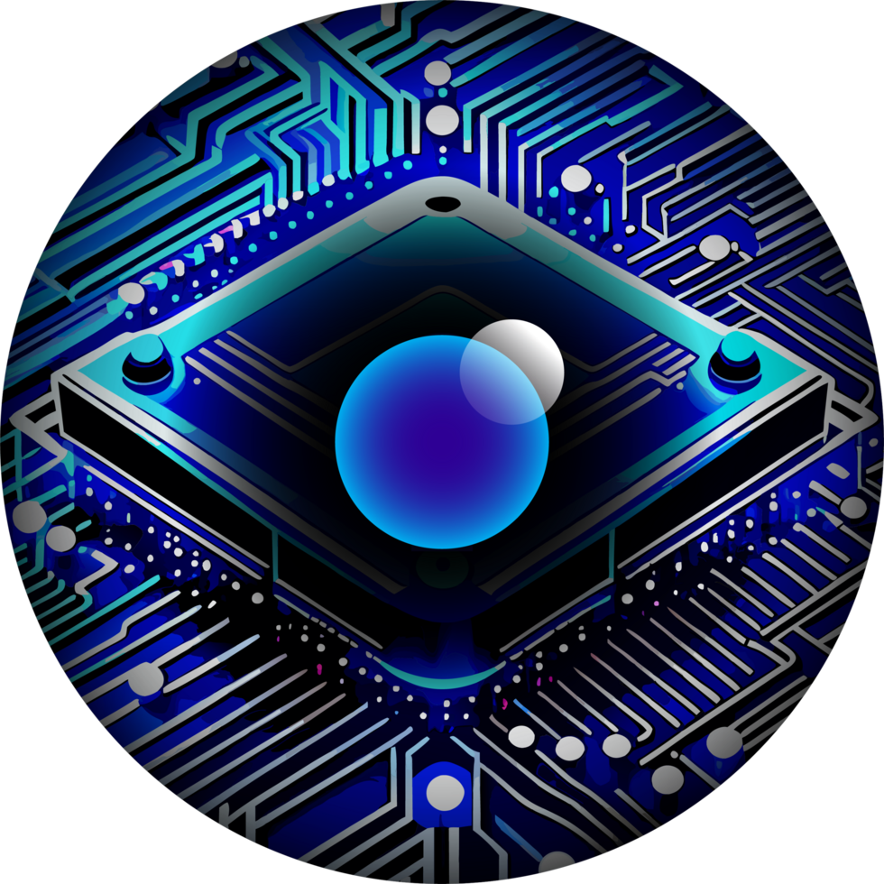 Modern Technology Cybersecurity Icon Crop-out png